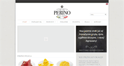 Desktop Screenshot of perino.pl